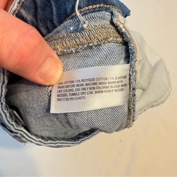 Old Navy Light Blue Denim Girls' Shorts and Cat and Jack denim shorts - Picture 5 of 15